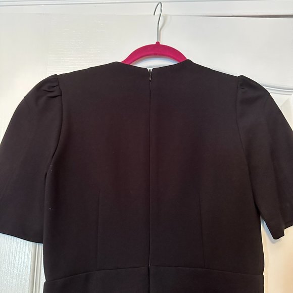 Flared Mini Dress Black Little Dress 38 S - Picture 6 of 12